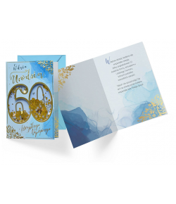 Kartka z okazji 60 urodzin KNF 41