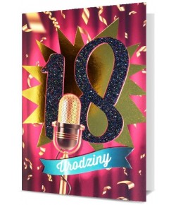 Kartka z okazji 18 urodzin HM2264