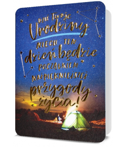 Kartka urodzinowa dla Podróżnika HM2392