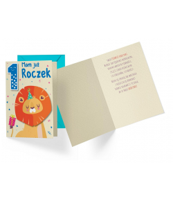 Kartka na Pierwsze Urodzinki DK 856