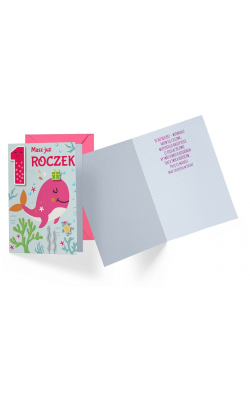 Kartka na Roczek słodka DK857