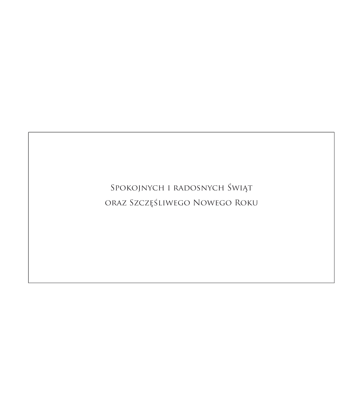 Kartka świąteczna z tekstem  LZ-T 72