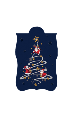 Karneciki do prezentów mix zestaw 01