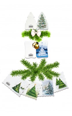 Karneciki z choinką zestaw 03