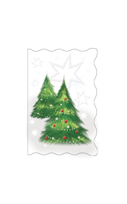 Karneciki z choinką zestaw 03