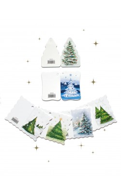 Karneciki z choinką zestaw 03