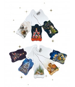 Karneciki do prezentów mix zestaw 01