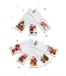 Karneciki do prezentów od Mikołaja zestaw 02