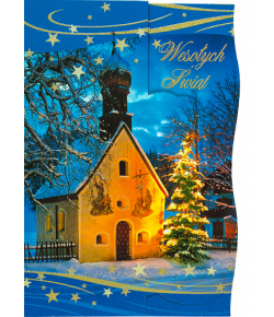 Kartka świąteczna z życzeniami A5P13