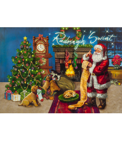 Przestrzenna Kartka świąteczna z życzeniami NNP7