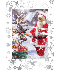 Kartka świąteczna z Mikołajem PP1842