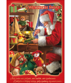 Kartka świąteczna Bajkowa PP1845