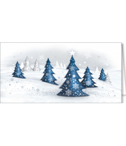 Karnet świąteczny bez życzeń L-BT 1010