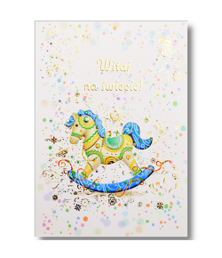 Kartka z okazji Narodzin Synka TS62