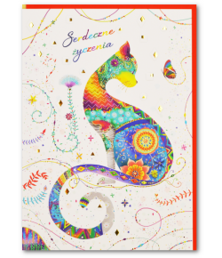 Kartka z życzeniami Kotek TS86