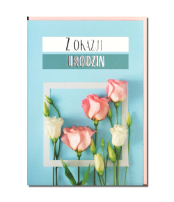 Klasyczna Kartka urodzinowa z życzeniami  TS98