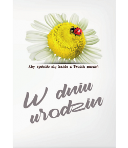 Kartka urodzinowa Spełnienia Marzeń TS37