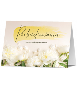 Kartka Podziękowania PDB61905