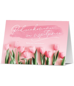 Kartka z Podziękowaniami za współpracę  PDB61906