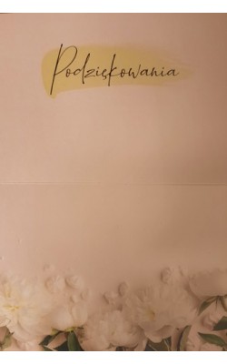 Kartka Podziękowania PDB61905