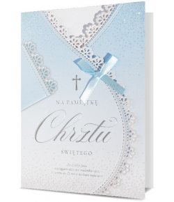 Pamiątka Chrztu dla chłopczyka HM2387