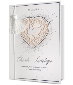 Kartka na Chrzest święty z mottem HM2382