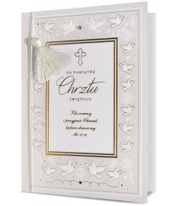 Elegancka Kartka na Chrzest święty HM2389