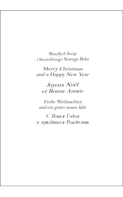 Kartka w kilku językach GD-T 74