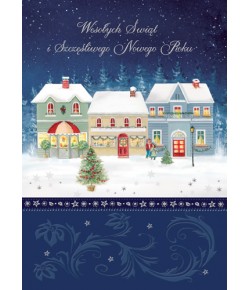 Kartki świąteczne bez życzeń  GD-BT 36