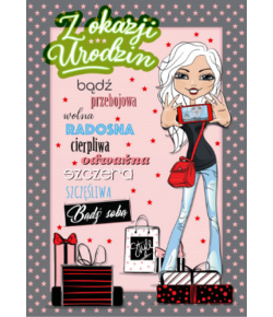 Kartka Urodzinowa dla nastolatki Bueno12