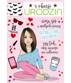 Kartka na Urodziny dla dziewczyny Bueno13
