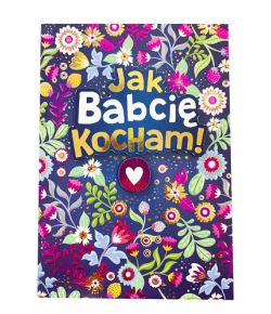 Dla Babci kartka z życzeniami DK876