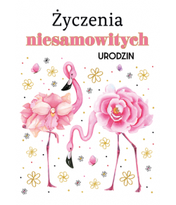 W Dniu Urodzin Kartka z życzeniami TS106