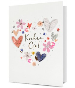 Na Walentynki Kartka dla zakochanych HM2578