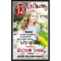 Kartka na 13 urodziny dla nastolatki U99