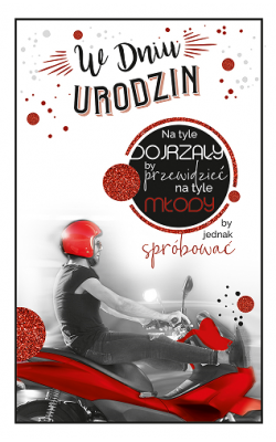 Kartka na urodziny dla mężczyzny BRW6