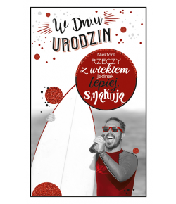 Kartka urodzinowa dla chłopaka BRW8