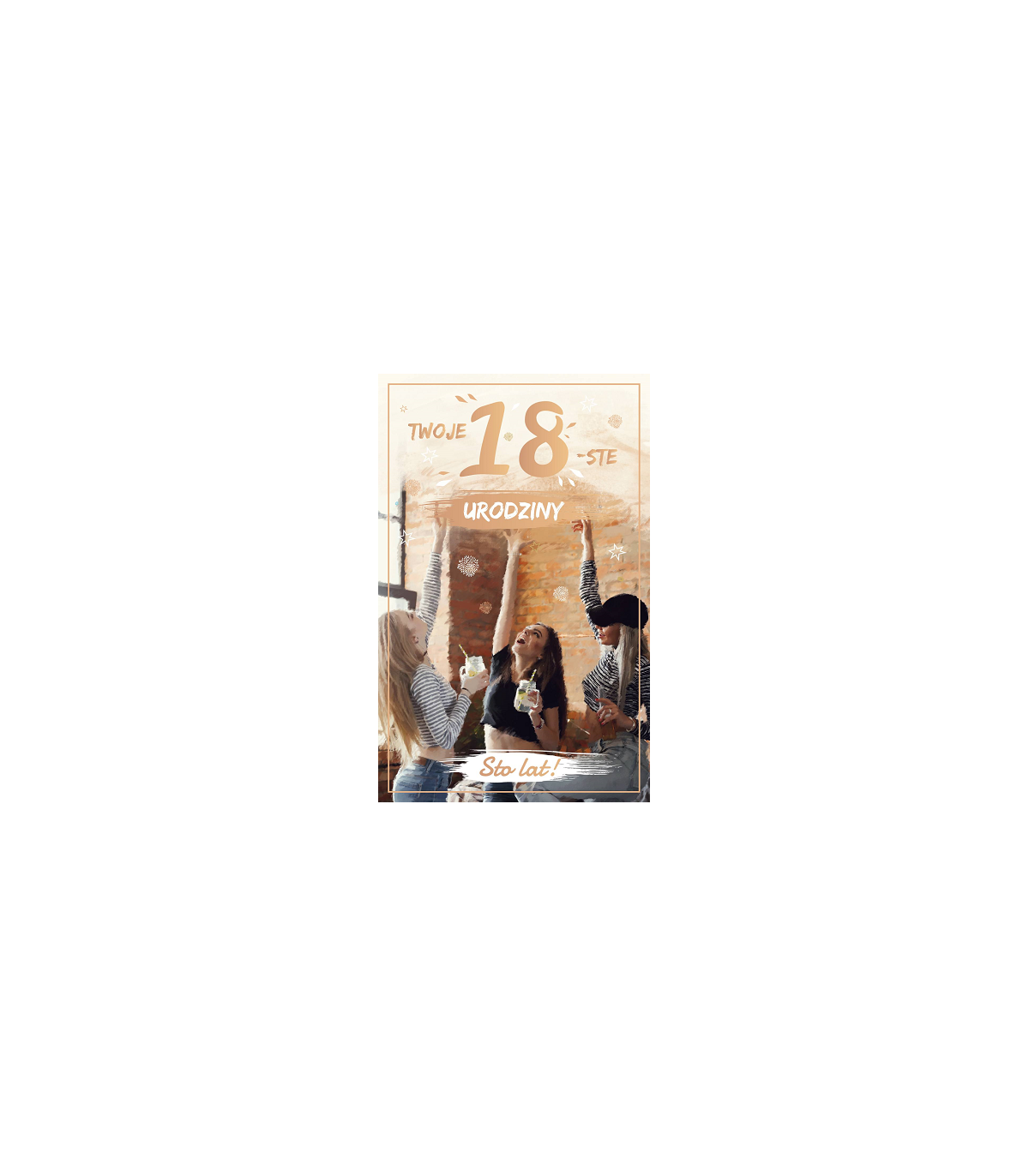 Kartka na osiemnastkę PAB18