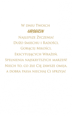 Kartka urodzinowa dla chłopaka PAB23