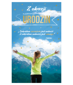 Kartka urodzinowa dla przyjaciółki PAB24
