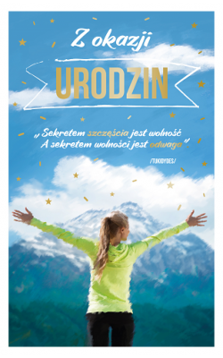 Kartka urodzinowa dla przyjaciółki PAB24