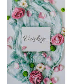 Kartka Dziękuje pastelowa TS73