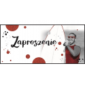 Zaproszenie na męską imprezę zestaw 10 szt ZAB121
