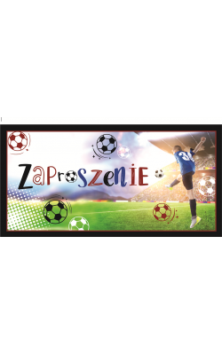 Zaproszenie na męską imprezę zestaw 10 szt ZAB126