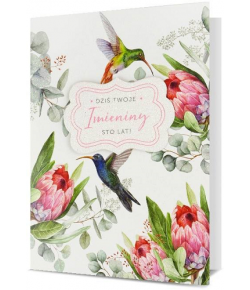 Kartka Imieninowa romantyczna HM2470