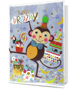 Zabawna Kartka urodzinowa dla Dziecka HM2442