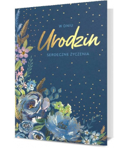 Kartka urodzinowa elegancka HM2487