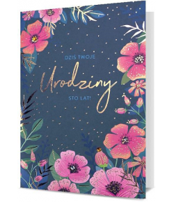 Kartka urodzinowa delikatna HM2485