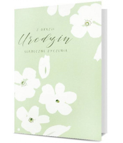 Kartka urodzinowa delikatna HM2408