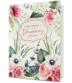 Kartka z życzeniami na urodziny HM2465